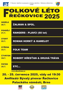 Žalman & Spol. - Folkové léto Řečkovice 2025