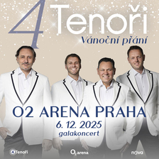 4TENOŘI: Vánoční přání v O2 areně