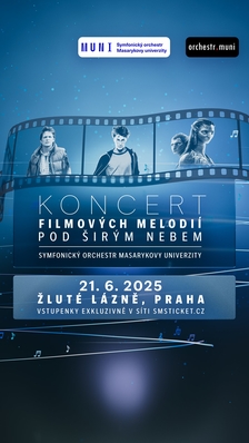 Koncert filmových melodií pod širým nebem - Praha