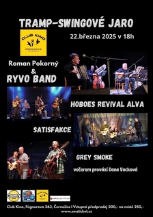 RYVO Band, Hoboes Revival Alva, Satisfakce, Grey Smoke v Černošicích