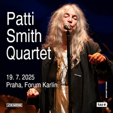 Patti Smith Quartet vystoupí v pražském Foru Karlín