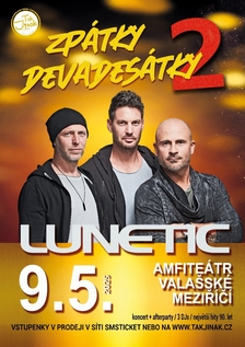 Zpátky devadesátky 2 - Lunetic a DJs afterparty ve Valmezu