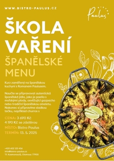 Škola vaření s Romanem Paulusem - Španělské menu