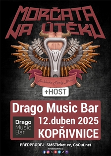 Morčata na útěku - MusicBar Drago