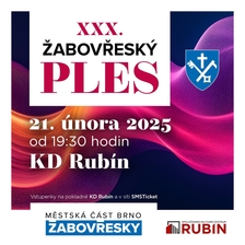 XXX. Žabovřeský ples - KD Rubín