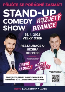 Stand-up Comedy Show Rozjetý bránice - Velký Osek