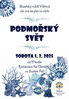 Skautský ples Podmořský svět - Restaurace Na Chmelnici