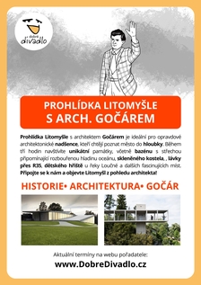 Prohlídka Litomyšle s architektem Gočárem