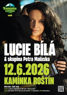 Lucie Bílá s kapelou Petra Maláska - Areál Kamínka Roštín