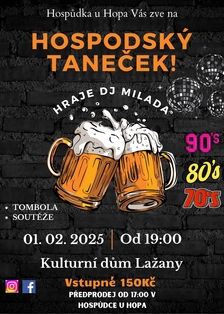 Hospodský taneček - KD Lažany