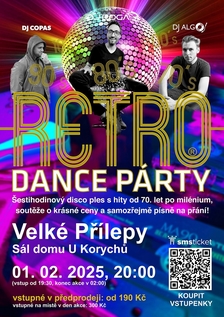 Retro Dance Párty - Velké Přílepy