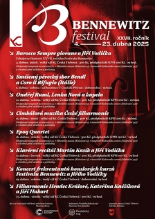 Festival Bennewitz – Epoque Quartet v České Třebové