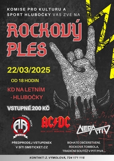 Rockový ples - KD Na Letním