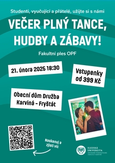 Fakultní ples OPF - OD Družba