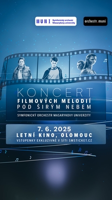 Koncert filmových melodií pod širým nebem - Olomouc