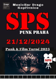 SPS v Kopřivnici - Punk & Film Turné 2025 - MusicBar Drago