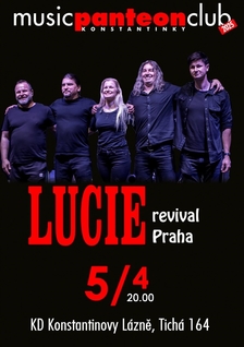 Lucie revival Praha - Music Club Panteon