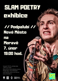 Slam poetry exhibice v Podpalubí