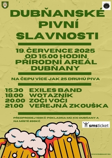 Dubňanské pivní slavnosti 2025