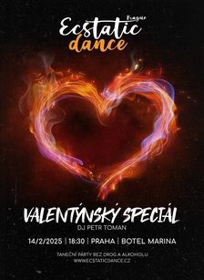 Valentýnský Ecstatic dance speciál - DJ Petr Toman v Botelu Marina