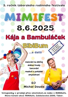 3. ročník MIMIFestu v Táboře