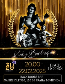 ZuZu kabaret - Kinky Burlesque v Backdoors Baru