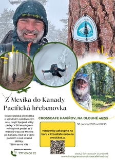 Z Mexika do Kanady: Pacifická hřebenovka - CrossCafe