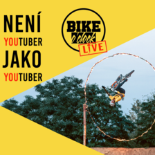 Bike O'Clock LIVE - není youtuber jako youtuber... - Kulturní centrum Labuť Říčany