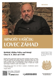 Arnošt Vašíček - Lovec záhad: beseda v Polici nad Metují