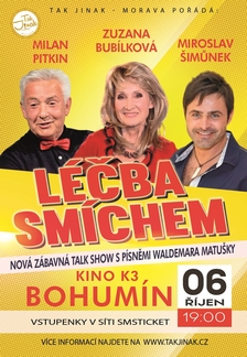 Léčba smíchem - Talk show v Bohumíně