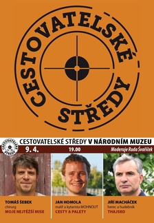 Cestovatelské středy v NM: Šebek, Homola, Macháček