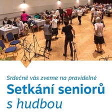 Setkání seniorů s hudbou v KC Labuť Říčany