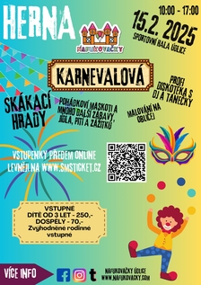 Herna, nafukovačky a karneval - Údlice