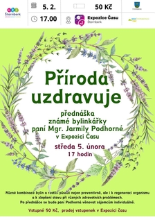 Předáška: Příroda uzdravuje - Expozice času Šternberk