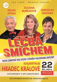 Léčba smíchem - Talk show v Hradci Králové