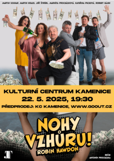 Nohy vzhůru – Kulturní centrum Kamenice