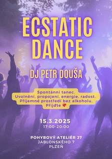 Ecstatic Dance - DJ Petr Douša v Pohybovém ateliéru J7