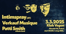 Verkauf Musique + Intimspray + Patti Smith Tribute - Vagon Club