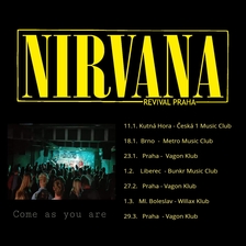 Nirvana Revival Praha - Vagon Club