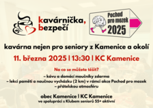 Kavárnička bezpečí a Pochod pro mozek 2025