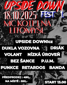 Upside Down!cz Fest no.1 - MC Kotelna