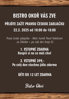 Pravá česká zabijačka v Bistru Okoř