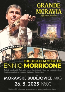 Grande Moravia - koncert nejlákavějších filmových  melodií Ennia Morriconeho - MKS Beseda