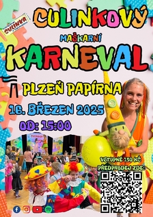 Culinka Karneval 2025 - Plzeň Papírna