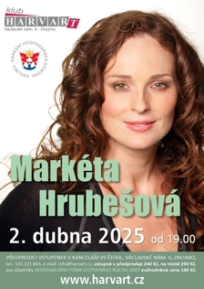 Markéta Hrubešová v Klubu Harvart