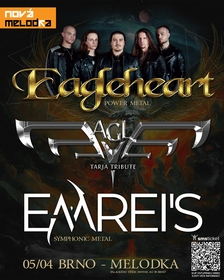 Eagleheart + Eagle Eye + Emrei's v Nové Melodce