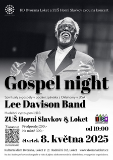 Gospel night - Lee Davison Band & ZUŠ Horní Slavkov v KD Dvorana