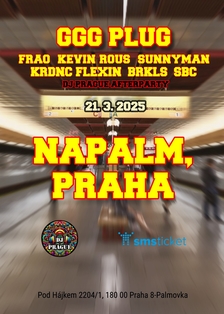 GGG PLUG a DJ Prague v Napalm klubu