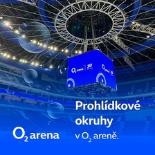 Zažijte O2 arenu z jiné perspektivy – prohlídkové okruhy pokračují!