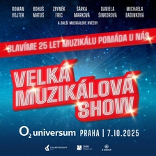 Velká muzikálová show - O2 universum